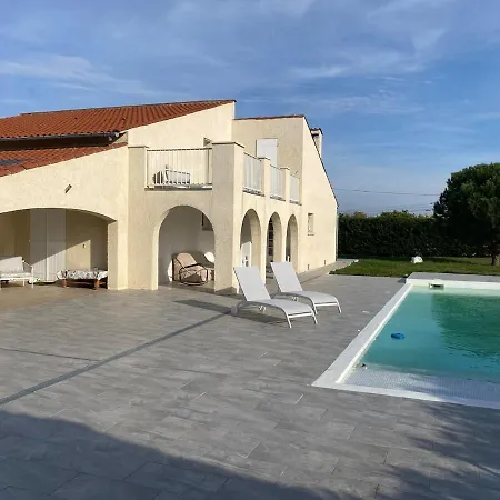 L Ecrin De Lidia Close To Meett Air Conditioning Parking וילה