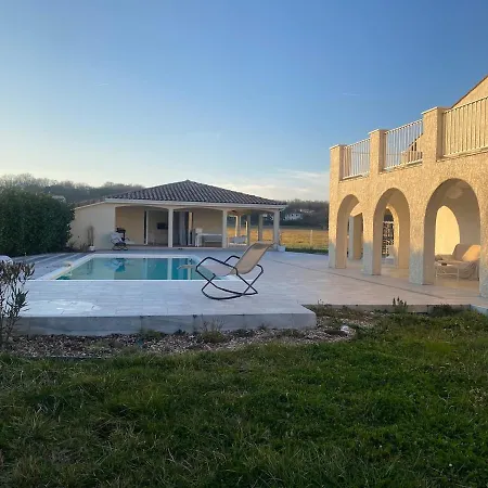 L Ecrin De Lidia Close To Meett Air Conditioning Parking Villa Aussonne