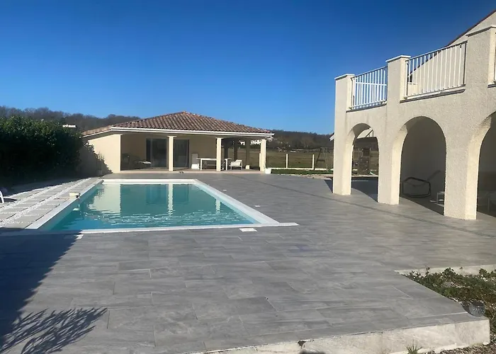 Вилла L Ecrin De Lidia Close To Meett Air Conditioning Parking Aussonne