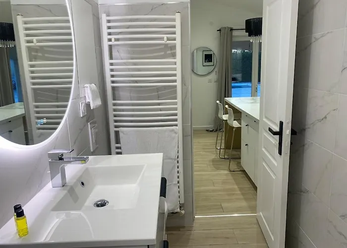 L Ecrin De Lidia Close To Meett Air Conditioning Parking Вилла Aussonne