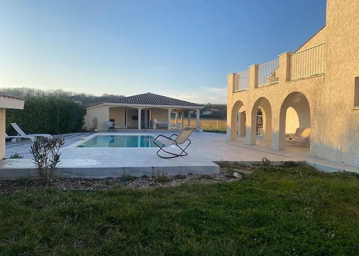 L Ecrin De Lidia Close To Meett Air Conditioning Parking Вилла Aussonne