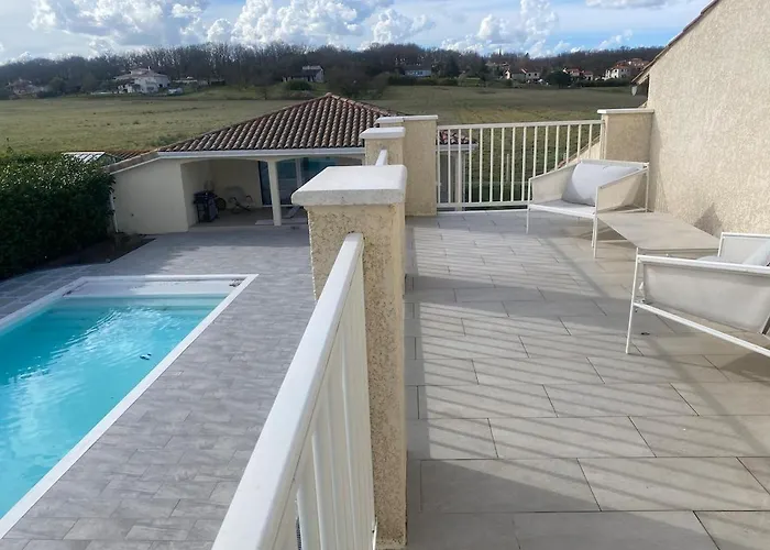 Вилла L Ecrin De Lidia Close To Meett Air Conditioning Parking Aussonne